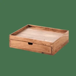 Boîtes De Rangement|Accessoires Bureau^CASA ACACIA Organisateur De Bureau Naturel