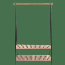 Étagères^CASA ACACIA Porte-vêtements Noir