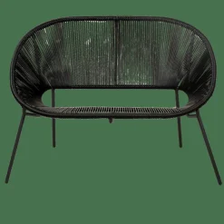 Bancs De Jardin^CASA ACAPULCO Banc Lounge Noir