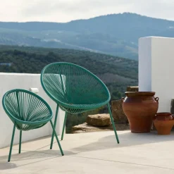 Fauteuils De Jardin^CASA ACAPULCO Chaise Lounge Aqua