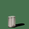 Poubelles De Cuisine|Poubelles^CASA ADELE Poubelle à Pédale 5l Argent