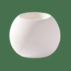 Porte-Bougies^CASA ALBA Support Bougie Chauffe-plat Blanc