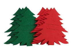 Pochettes À Couverts^CASA ARBO Porte-couverts Set De 4 Rouge