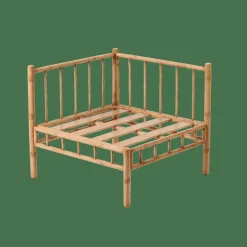 Salon De Jardin^CASA BAMBOLETTE Fauteuil De Coin Aspect Bambou