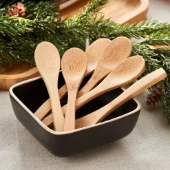 Ménagères^CASA BAMBOO Cuillères Set De 6 Naturel