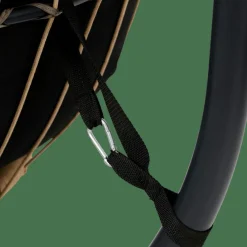 Chaises Suspendues^CASA BAZAI Chaise Suspendue Avec Support Noir