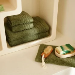 Gants De Toilette^CASA BIO SOFT Gant De Toilette Vert Foncé