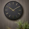 Horloges^CASA BLACK Horloge Murale Noir