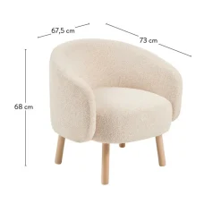 Fauteuils|Canapés^CASA BOLI Fauteuil Largeur : 67,5 Cm