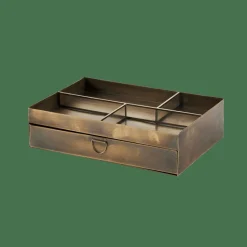 Boîtes De Rangement|Corbeilles À Courrier^CASA BRASS Organisateur De Bureau Bronze