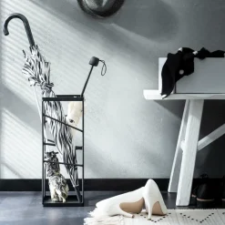 Bacs Parapluies^CASA CAOS Bac à Parapluies Noir