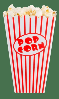 Accessoires De Cuisine^CASA CINEMA Gobelet Pop-corn Set De 8 Blanc, Rouge
