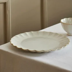 Assiettes^CASA DAHLIA Assiette Blanc