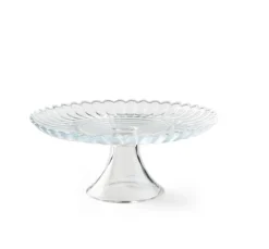 Plats À Servir^CASA DAHLITA Plat à Gâteau Transparent