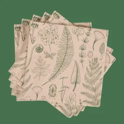 Serviettes^CASA ECO NATURE Set De 20 Serviettes Multicolore