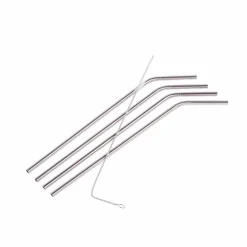 Cocktail Accessoires^CASA FANCY Pailles à Cocktail Avec Brosse Argent