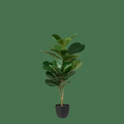Plantes Artificielles^CASA FIGI Plante Artificielle Noir, Vert Foncé