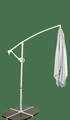 Parasols^CASA FIJI Parasol Déporté Sans Pied De Parasol Gris Clair