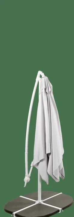 Parasols^CASA FIJI Parasol Déporté Sans Pied De Parasol Gris Clair