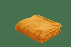 Plaids^CASA FLANELLA Plaid Jaune Foncé