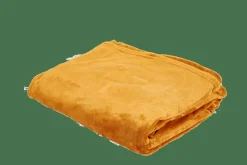 Plaids^CASA FLANELLA Plaid Jaune Foncé