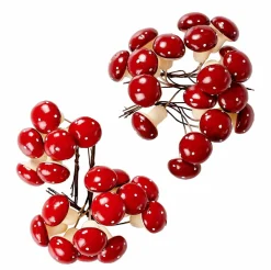 Branches Artificielles^CASA FOAM Branche De Grenadier Rouge