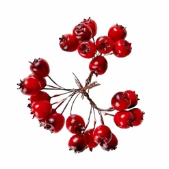 Branches Artificielles^CASA FOAM Branches D'églantier Rouge