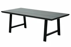 Tables De Jardin^CASA FORMAX Table De Jardin Avec Pieds A Noir