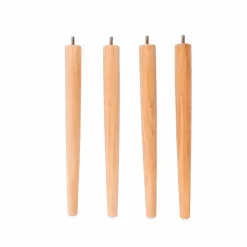 Chaises De Salle À Manger|Chaises De Jardin^CASA FRIDA / FRAY Set De 4 Pieds Blanc Blanc