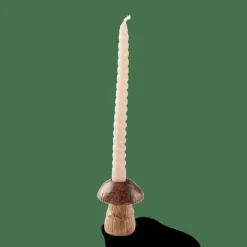 Bougeoirs|Automne^CASA FUNGI Bougeoir Brun