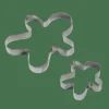 Moules^CASA GINGERBREAD Emporte-pièces Set De 2 Argent