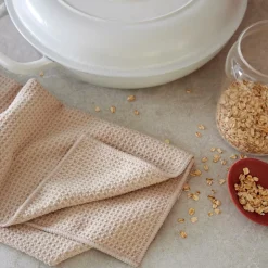 Torchons^CASA GLASS Essuie-verre Caramel