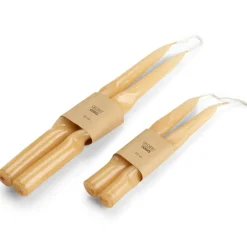 Bougies^CASA GLOSSY Set De 2 Bougies Beige