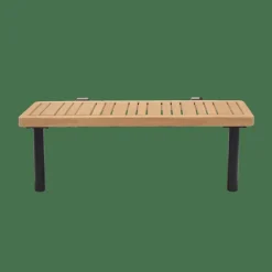 Tables Basses De Jardin|Salon De Jardin^CASA HANNA Lounge Teck Table D'appoint Noir, Naturel