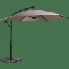 Parasols^CASA HAWAI Parasol Déporté Sans Pied De Parasol Taupe