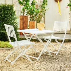Ensembles De Balcon|Tables Bistrot^CASA JESSE Blanc