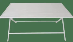 Tables De Jardin^CASA JESSE Table Pliante Blanc