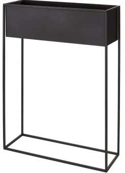 Supports Pour Plantes^CASA LARGO Pot De Fleurs Noir