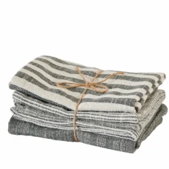 Torchons^CASA LAURENT Torchon Set De 3 Brun