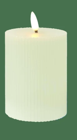 Bougies Led^CASA LED Bougie Avec LED Menthe