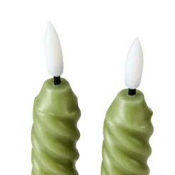 Bougies Led|Bougies^CASA LED Bougie Dîner Led Vert
