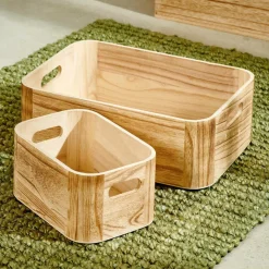 Caisses|Boîtes De Rangement^CASA LIGNO Caisse Naturel