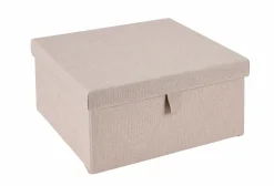Boîtes De Rangement^CASA LINOLUX Boîte De Rangement Avec Fermeture éclair Beige