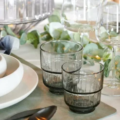 Verres À Boire^CASA LINQ Verre 35,5 CL Gris