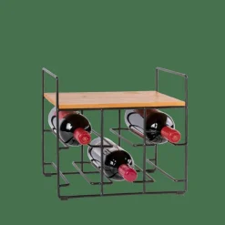Vin Accessoires^CASA LIZE Porte-bouteilles Noir