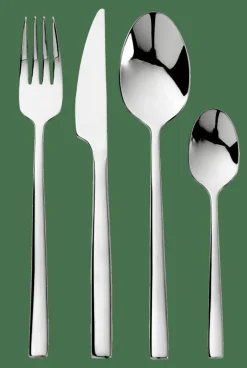 Ménagères^CASA LONDON Couverts 24 Pièces Argent