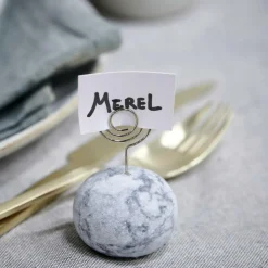 Porte-Noms^CASA MARBLE Porte-nom Blanc