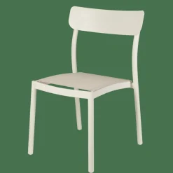 Chaises De Jardin^CASA MAVAS Chaise Empilable Blanc
