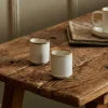 Mugs^CASA MINERAL MARBLE Tasse Expresso 10 CL Blanc