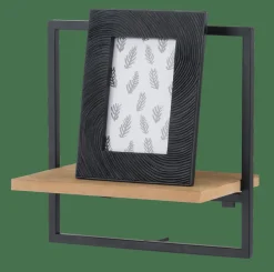 Étagères Murales^CASA MIX&MATCH Étagère à Suspendre Noir, Naturel